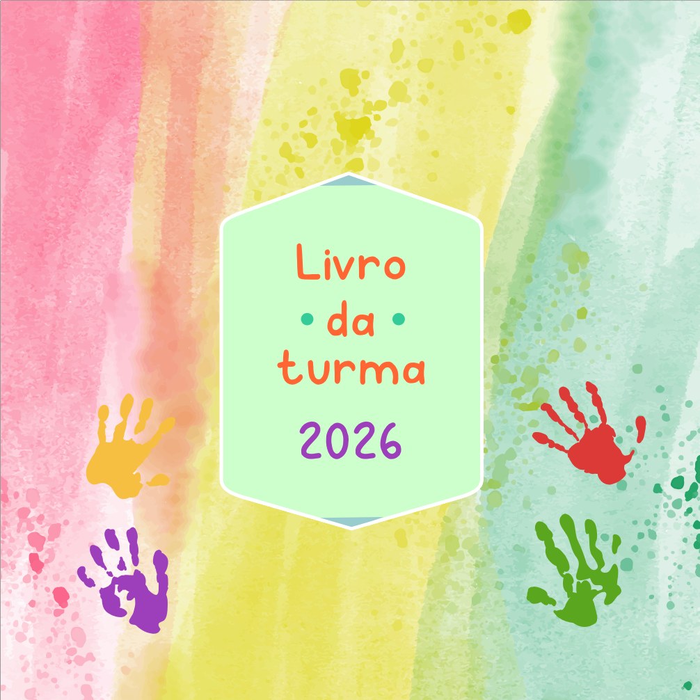 Capa Aquarela — Livro da Turma 2026